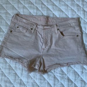 7 for all mankind shorts